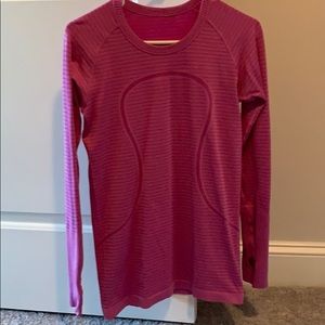 lululemon swiftly long sleeve top size 8